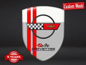 Corvette Wasserfester Aufkleber Langlebig Universal Hochwertig